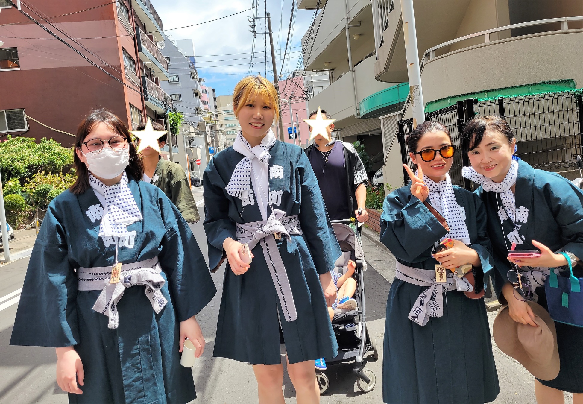 夏祭り。川崎山王まつりに参加しました。