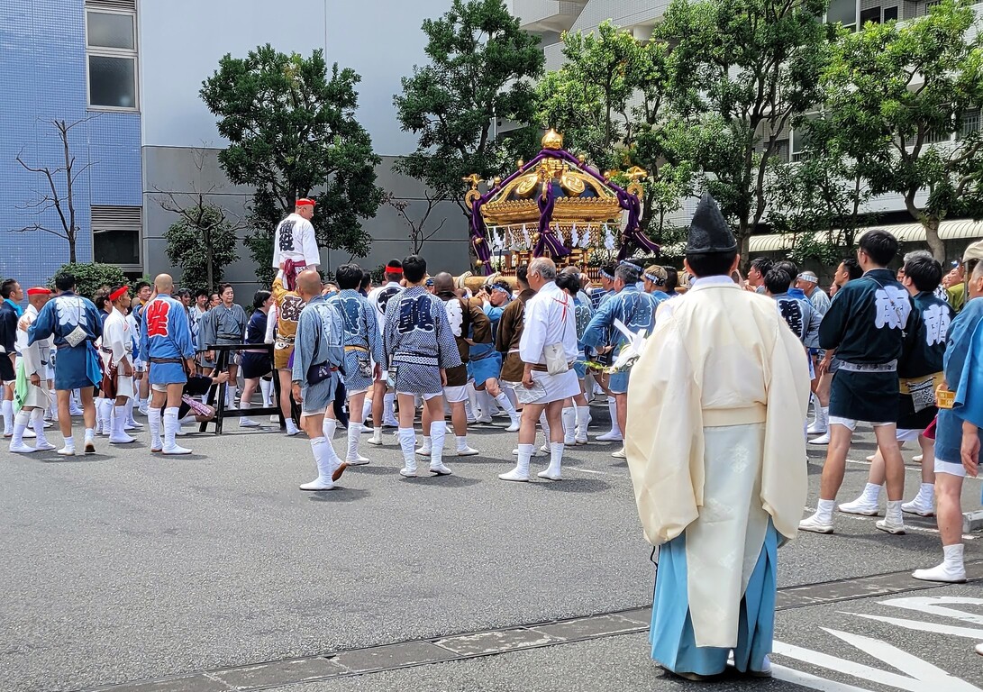夏祭り。川崎山王まつりに参加しました。