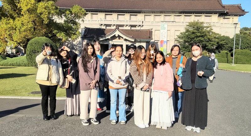 東京国立博物館見学　校外学習に行きました。